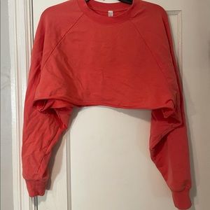 COPY - ALO YOGA Coral Cropped